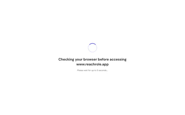 Screenshot of ReachRole — Free ATS Resume Checker | Tailor Resume to Job Description