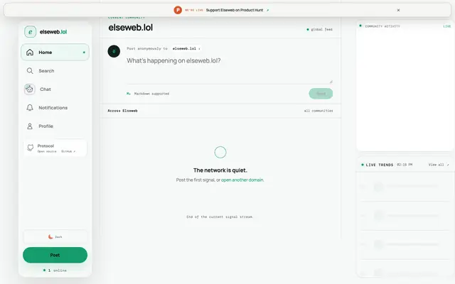 Screenshot of Your website has a community. You don't own it.