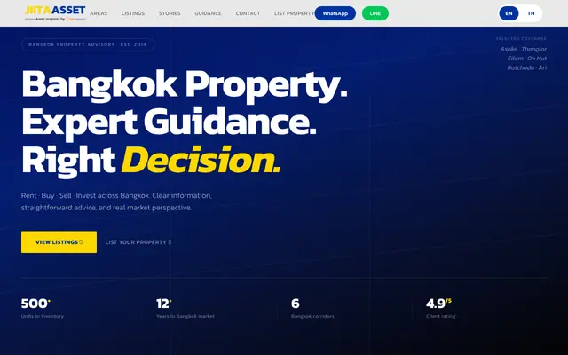 Screenshot of Jitta Asset