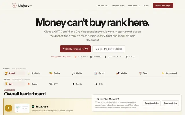 Screenshot of Money can't buy rank here · thejury.lol