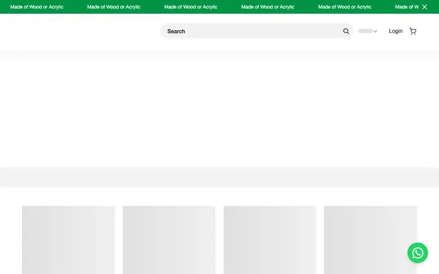 Screenshot of Procedia Nigeria. Made of Wood or Acrylic
