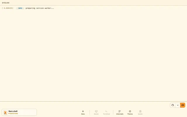Screenshot of Kandelo