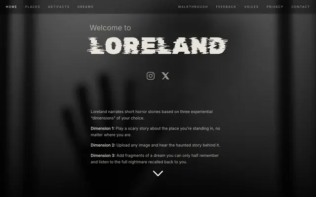 Screenshot of Loreland