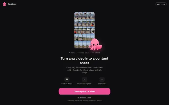 Screenshot of Squish 🐙