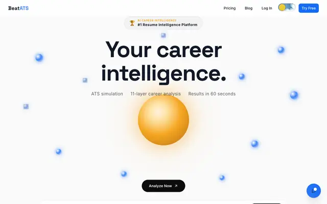 Screenshot of BeatATS — Beat the ATS. Get More Interviews.